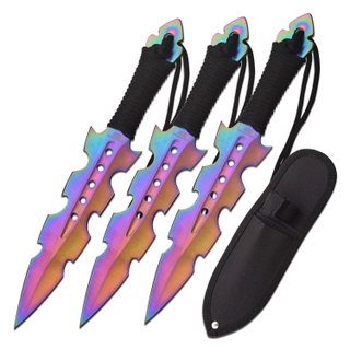 Perfect Point - Throwing Knives - Set of 3 - PP-110-3RB