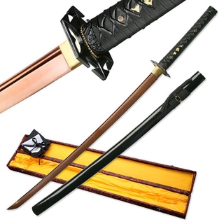 Ten Ryu - Hand Forged Samurai Sword with Display Stand - MAZ-201