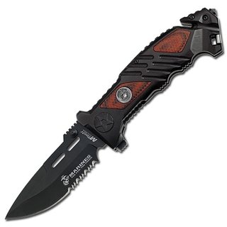 U.S. Marines by MTech USA USA M-A1023WD SPRING ASSISTED KNIF